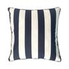 Marquee 45cm Black Cabana Stripe Outdoor Cushion