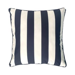 Marquee 45cm Black Cabana Stripe Outdoor Cushion
