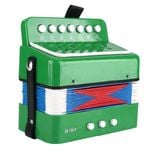 Freedom Kids Button Accordion Green
