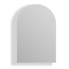 Attica 900 x 600mm Matte White Arch Shaving Cabinet