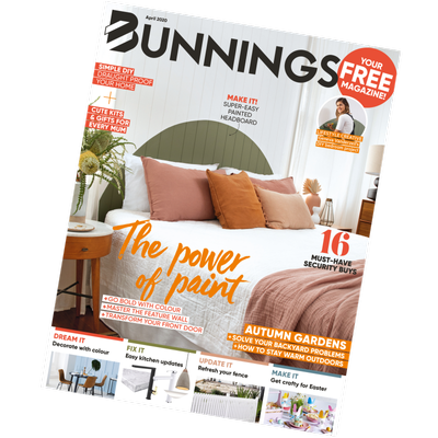 Bunnings Magazine cover