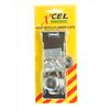 Xcel Hasp With Cylinder Lock 4" Silver