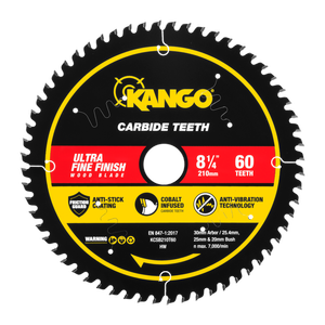 Kango 210mm 60T Wood Mitre Saw Blade