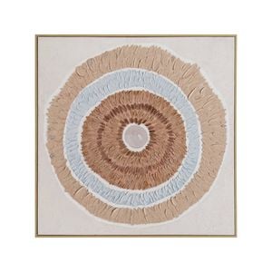 Urban Style Brushmarks Oil Painting Textured Natural Rings