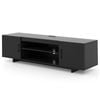 Costway Tv Stand Media Console Table W/open Shelves Black