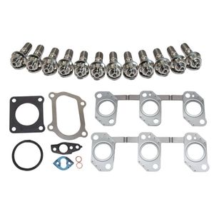 Permaseal MLS-R Turbo & Exhaust Manifold Titanium Stud & Gasket Kit For Toyota Landcruiser 80 Series HDJ80/HDJ81 1HD-T 4.2L