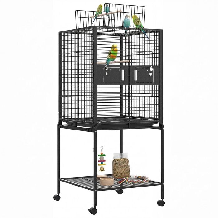 Advwin Bird Cage 146CM  Aviary Parrot Budgie Open Top