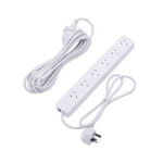 Click 6 Outlet Powerboard And 4m Extension Lead Combo