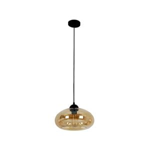 CLA Lighting MASON Oval Glass Pendant Light - Amber