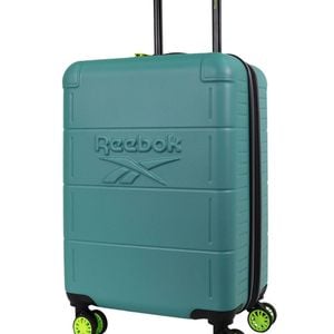 Reebok Wanderer Cabin 49l Hard Shell Case Suitcase Luggage Turquoise