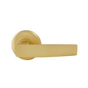 Gainsborough Satin Brass Neue Aurora Dummy Lever Set