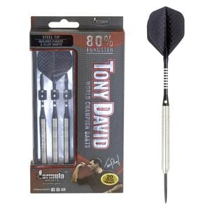 Formula Sports Tony David 80% Tungsten Darts Steel Points 20g