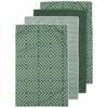 Ladelle Benton Set of 4 Microfibre Kitchen Towels