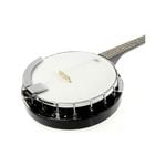 Karrera 5 String Resonator Banjo - Black