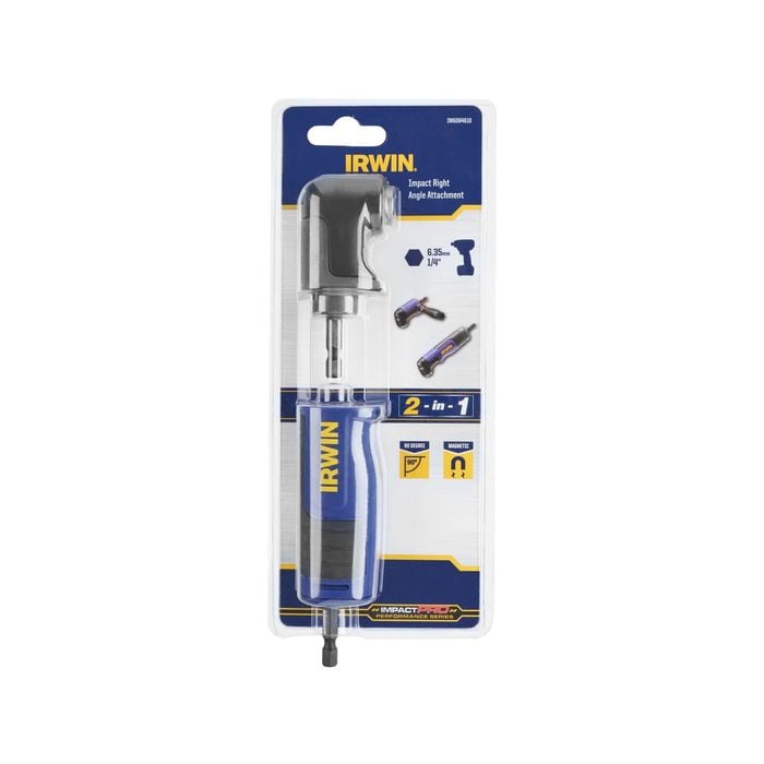 IRWIN 2 in 1 Right Angle Drill Attachment