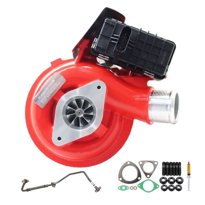 Gen1 High Flow Turbo Charger With Genuine Oil Feed Pipe For Ford Ranger 3.2l 2015 Onwards