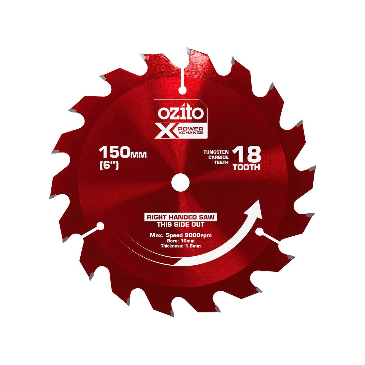 Ozito PXC 150mm 18 Tooth Circular Saw Blade Bunnings Australia