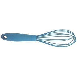 Avanti 26cm Silicone Whisk Egg Beater Home/Kitchen Cooking Baking Utensil Blue
