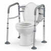 Altus Adjustable Toilet Safety Rails Folding Toilet Riser With Handles