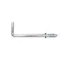 Everhang 50mm Zinc Square Hooks - 5 Pack
