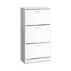 Artiss 3 Tier Shoe Storage Cabinet