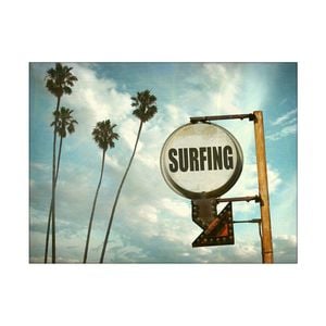 Artey | Surfing This Way - Stretched Canvas - Stretched Canvas - 120 x 160cm