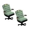 Soga 2x Green Dino Cushion Seat Support Cushion Office Chair Pillow Home Decor