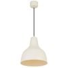 Telbix Nesby Contemporary Pendant Hanging Lamp Light Metal Beige Satin