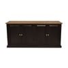 Valeria 180cm Buffet Table Black Oak