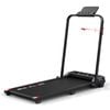 BLACK LORD Treadmill 38cm Electric Walking Pad Foldable Under Desk Black