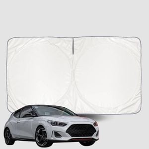 Windscreen Sun Shade for Hyundai® Veloster 2011-2018 Universal Fit Window Visor UV Block