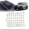 Roof Top Rack Cargo Net for GWM Tank300 2023-2024 Steel Hook Adjustable Luggage Bungee