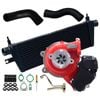 GEN1 High Flow Turbo Charger With 52mm Intercooler & Hoses And Genuine Oil Feed Pipe For Toyota Hilux 1GD-FTV 2.8L 2015-2020