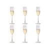 Tonic 6 Piece Flute Wine Glass Set 240ml Cellar