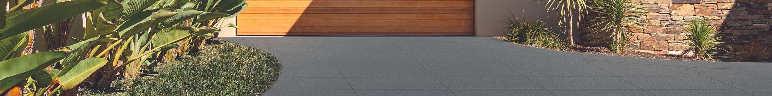 driveway leading to garage