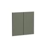 Kaboodle 600mm Saltbush Modern Med Rangehood Doors - 2 Pack