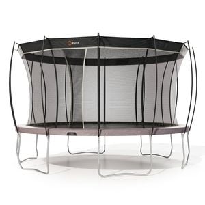 VULY Ultra 2 Extra Large 15ft Trampoline with Enclosure - Round Kids Trampolines Bundle With Shade Cover Pro