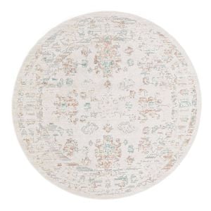 Loopsie-240cm X 240cm-juniper Traditional Floral Round Rug