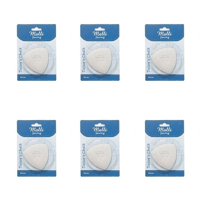 6pk Malli Sewing Tailor's Chalk Temporary Garment Marking Tool 126x6cm Beige