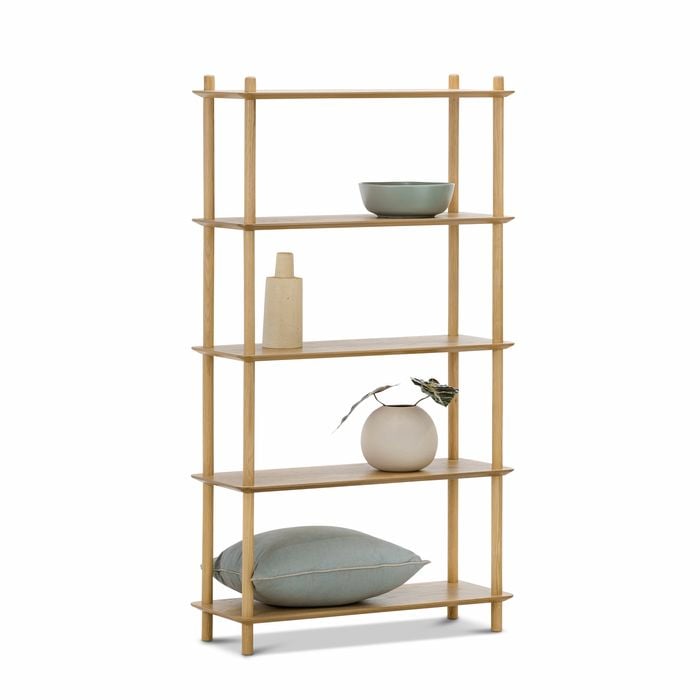 Rakk Natural Oak Tall Bookshelf