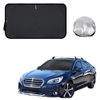 Front Windscreen Sun Shade for Subaru Liberty 2015 - 2020 6GEN - Standard 150 x 85 cm - Black