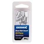 Kincrome M4 Rivet Nut Insert - 20 Pack