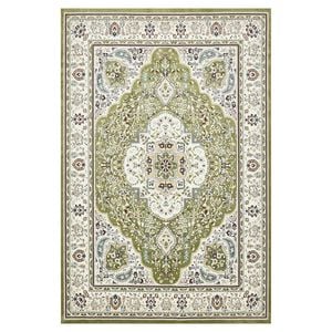 Urban Style Bazaar Printed Microfibre Rug – Green | 160 X 240cm