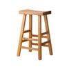 Oikiture Bar Stools Kitchen Stool Wooden Chairs Barstools Natural