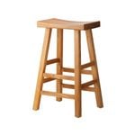 Oikiture Bar Stools Kitchen Stool Wooden Chairs Barstools Natural