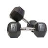 Morgan Rubber Hex Dumbbells - Pair [15kg]