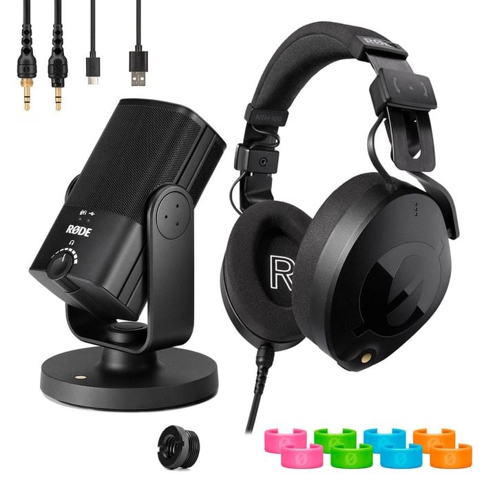 Rode Nt-usb Mini Streaming Bundle With Nth-100 Headphones