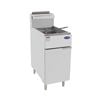 Cookrite Natural Gas Single Pan 3 Tubes Deep Fryer