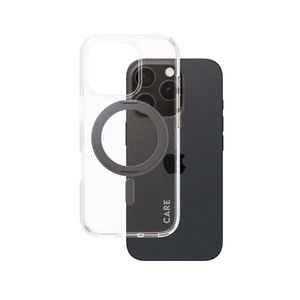 PanzerGlass CARE Feature MagSafe Case w/ Kickstand For iPhone 16 Pro Black