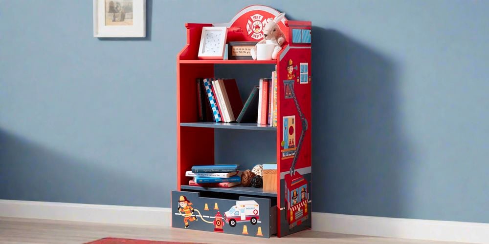Ignite
  your child's love for reading with a vibrant bookshelf! 